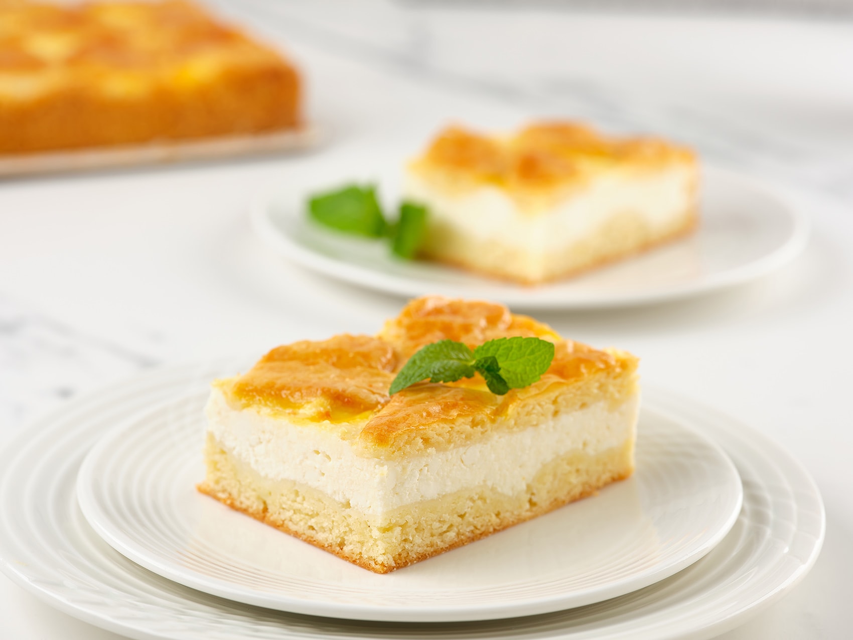 Pirog tvorogli mozaika (bo'lak)