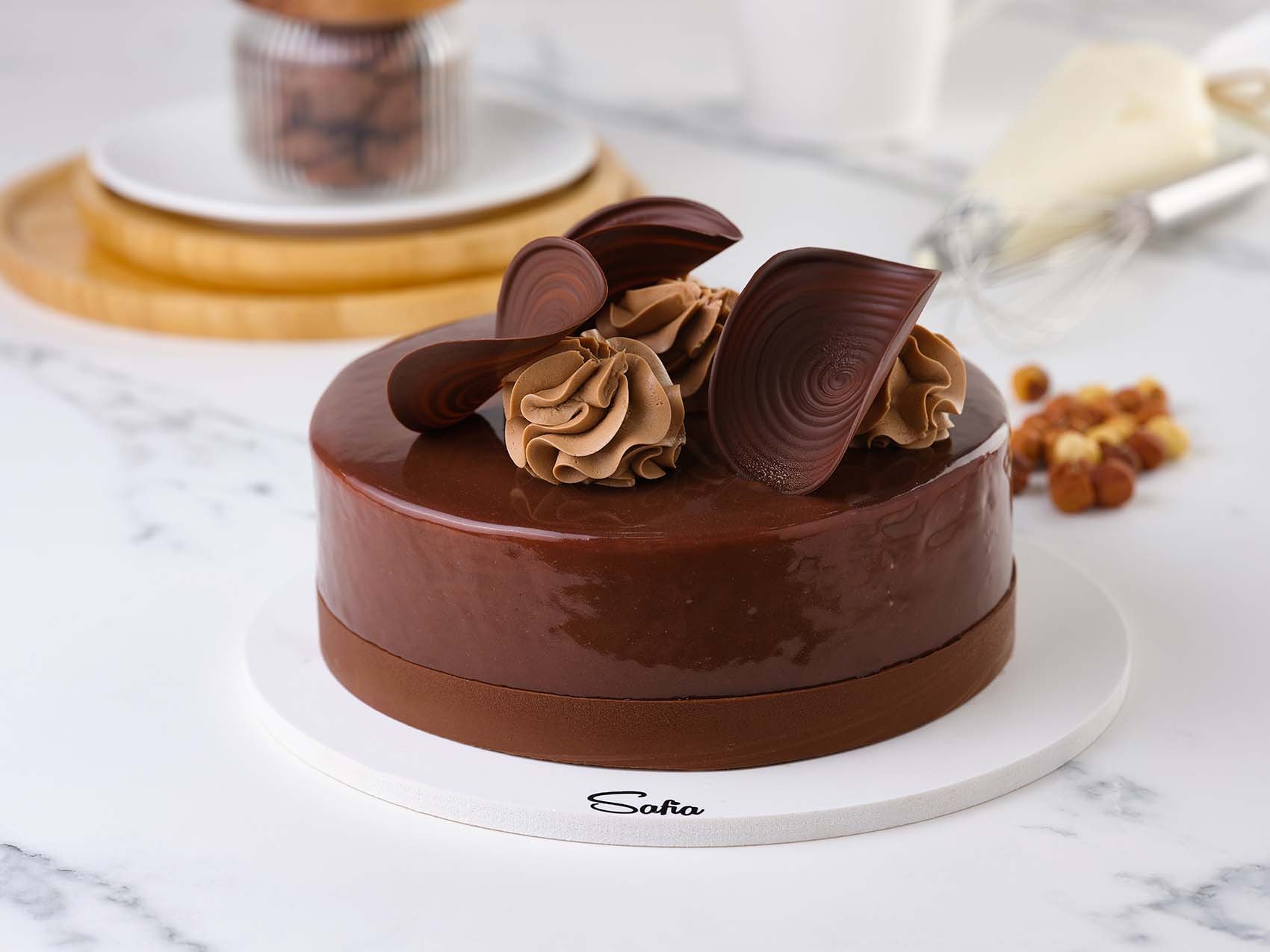 Mini tort "Lesnoy orex"