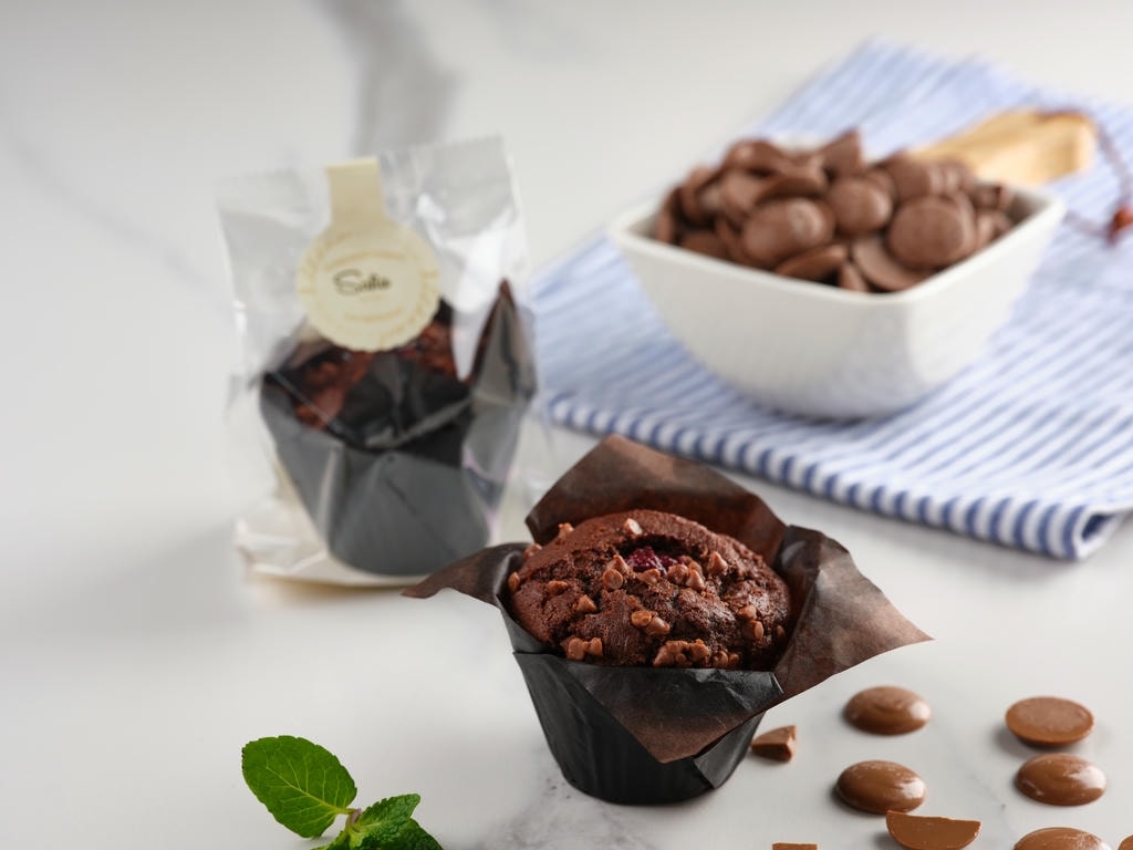 Maffin shokolad va olchali