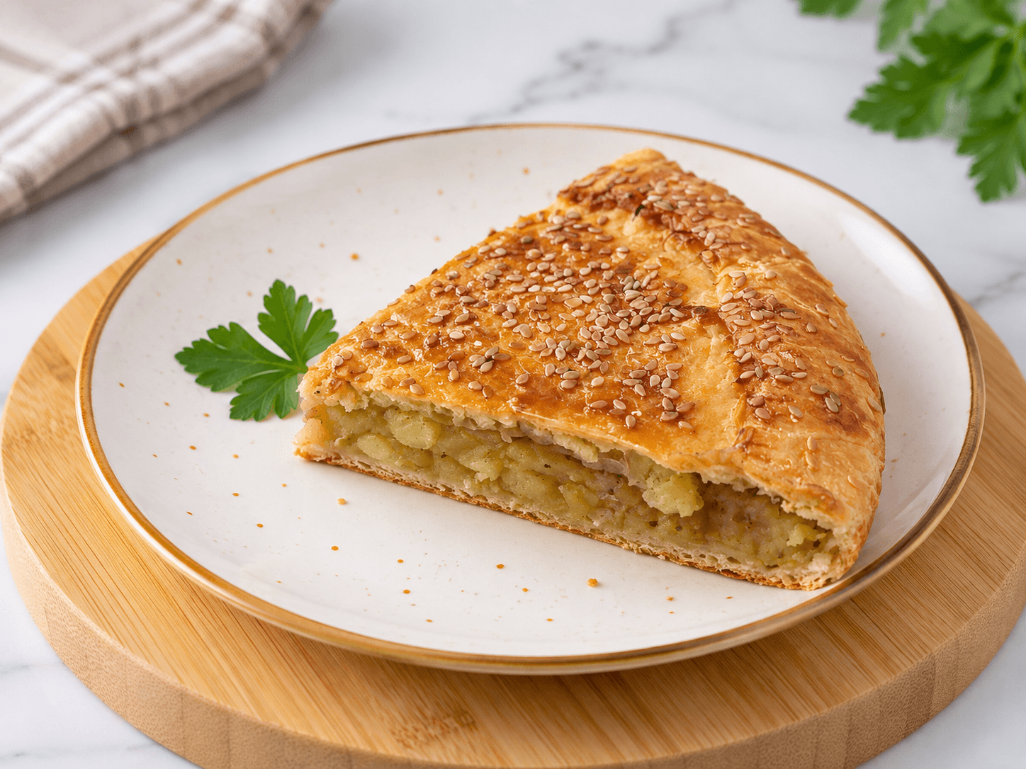 Porsiya Kartoshkali pirog