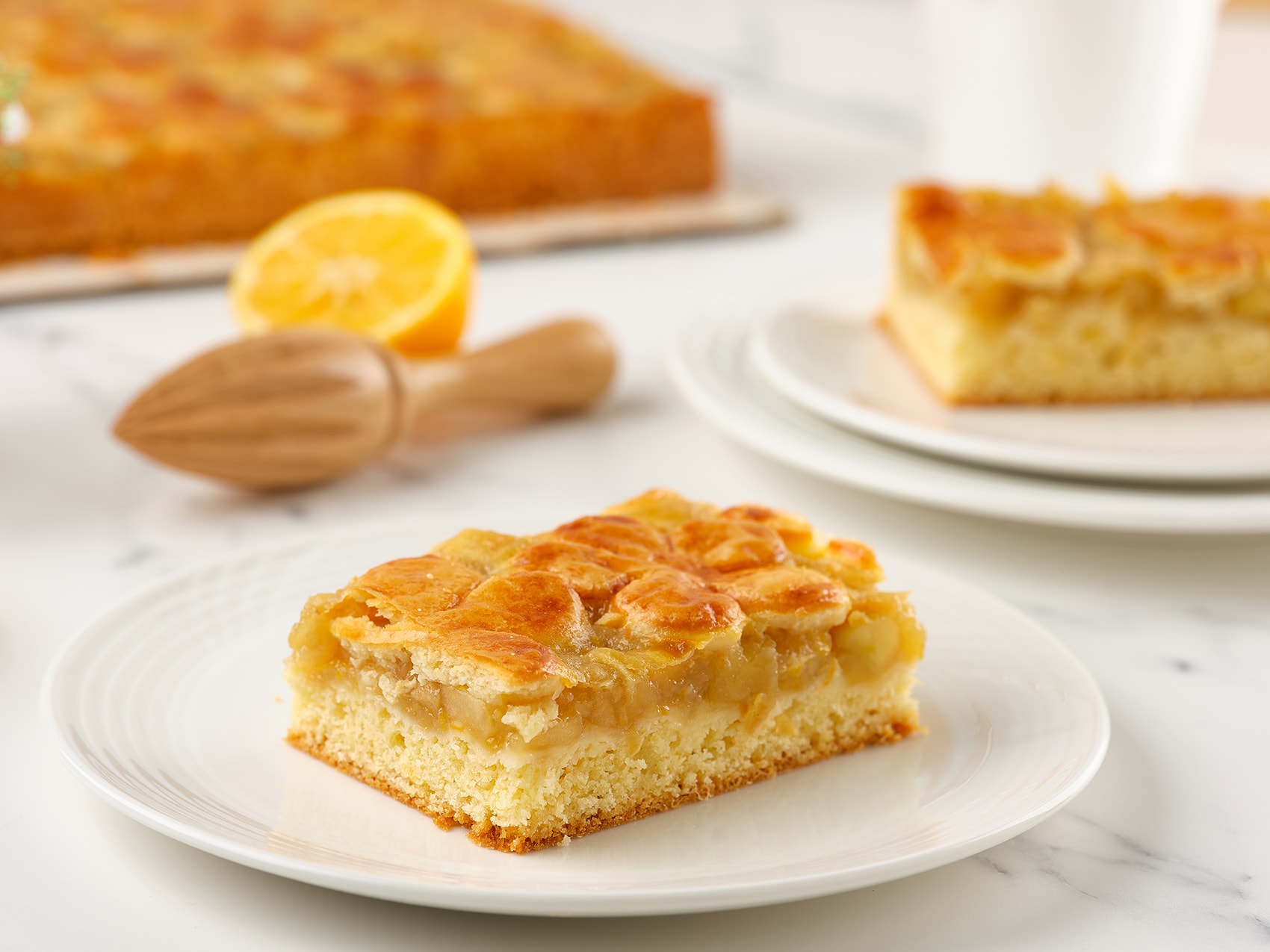 Pirog limonli mozaika (bo'lak)