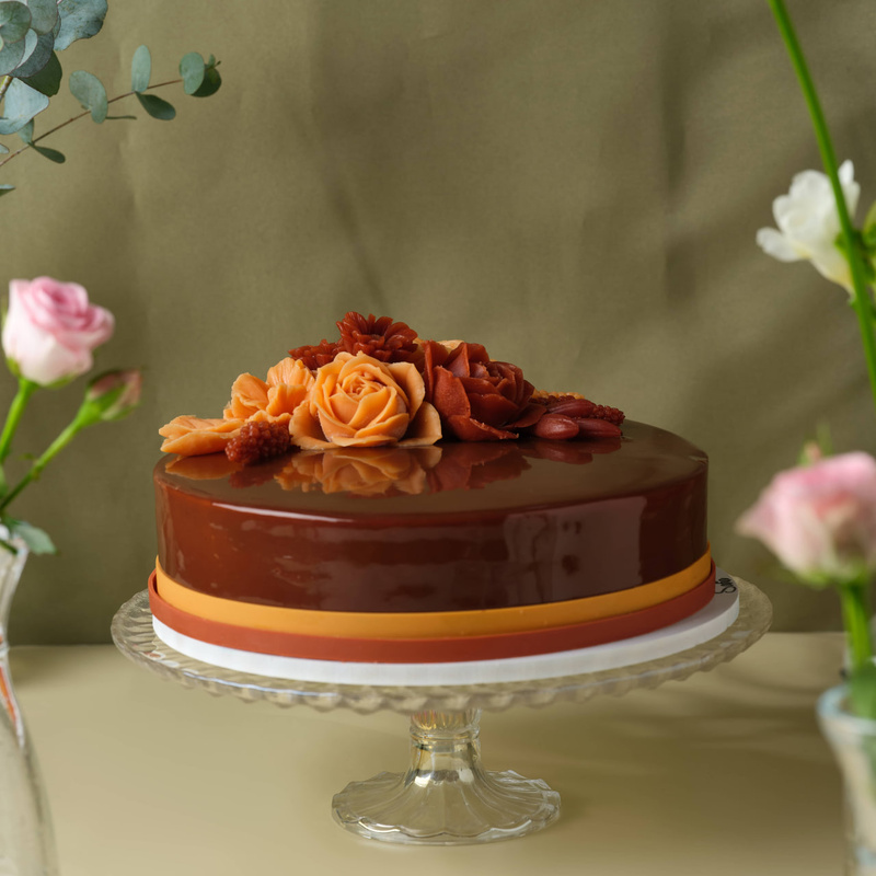 Шоколадно-банановый праздничный