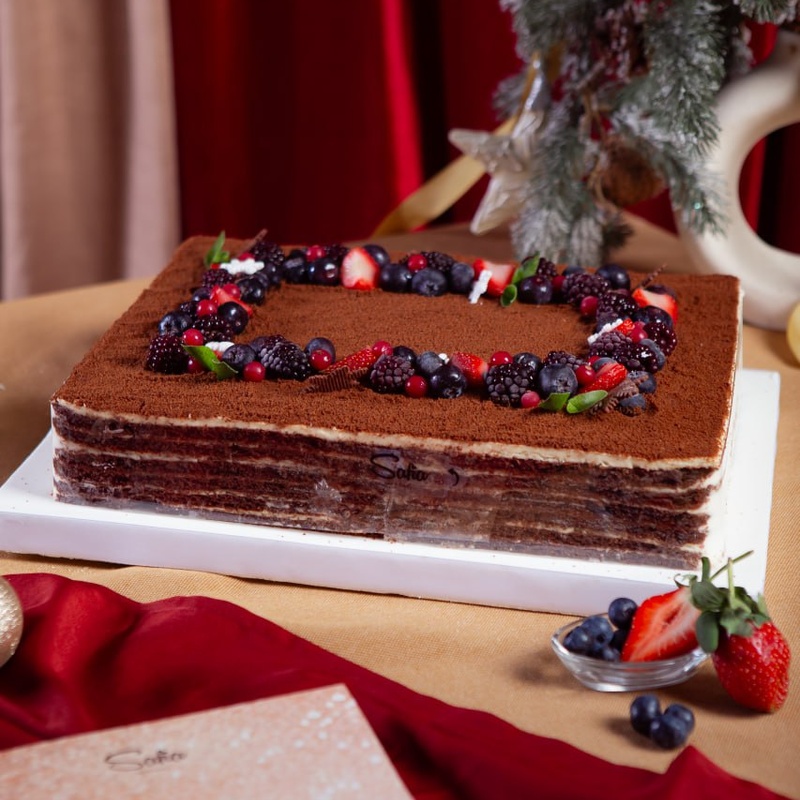 Шоколадно-медовый прям праздничный Хайит