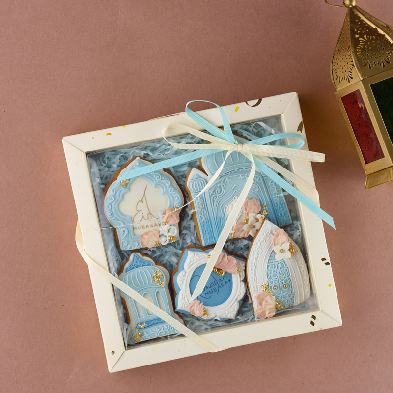 Имбирный набор голубой Хайит