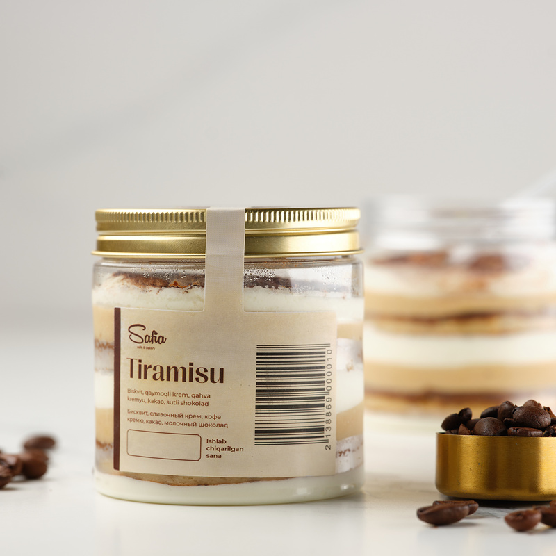 Пирожное Тирамису в баночке