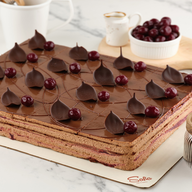 Торт прямоугольный Чёрный принц