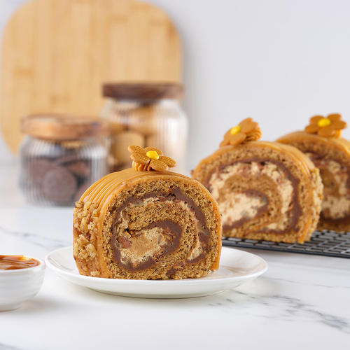 Пирожное-рулет Ириска