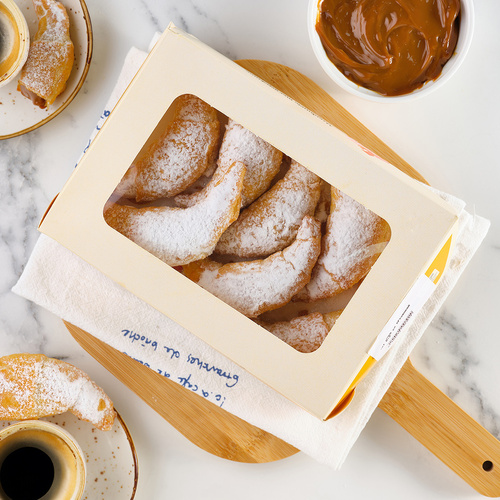 Печенье Рогалики со сгущенкой в мини упаковке