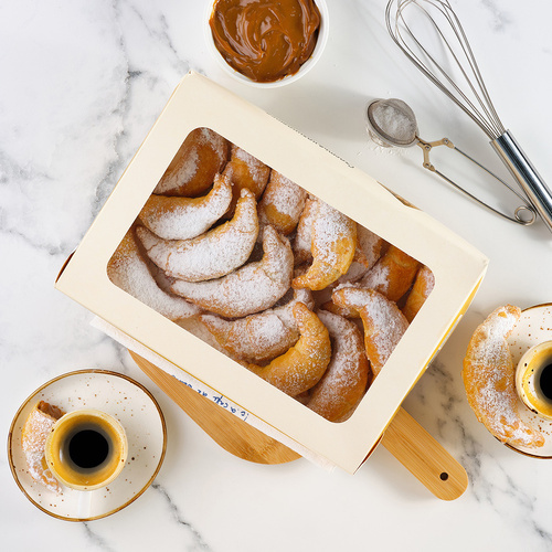 Печенье Рогалики со сгущенкой в упаковке