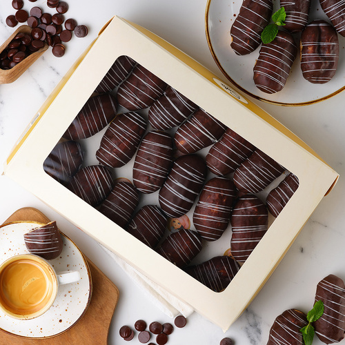 Мини эклеры Шоколадные в упаковке