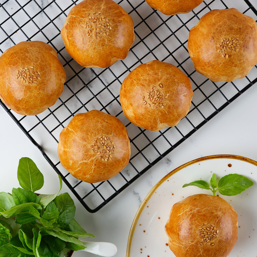 Сметанная сомса с мясом