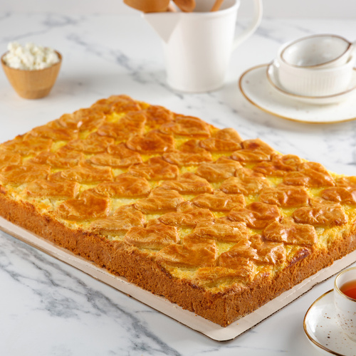 Пирог Творожная мозаика