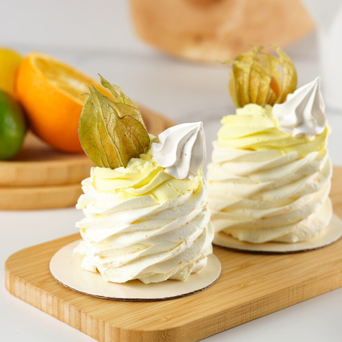 Пирожное Павлова Лимонное