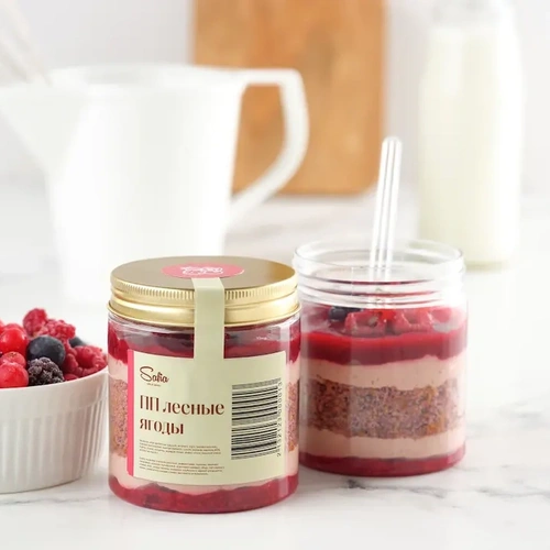 ПП Пирожное Лесные ягоды в баночке