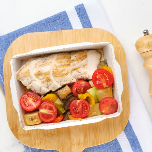 Филе из курицы с овощами