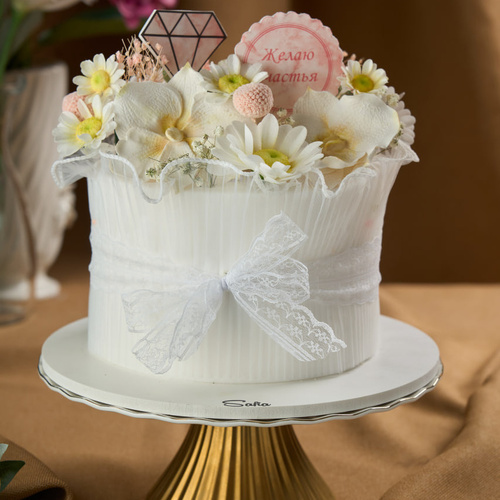 Белый букет