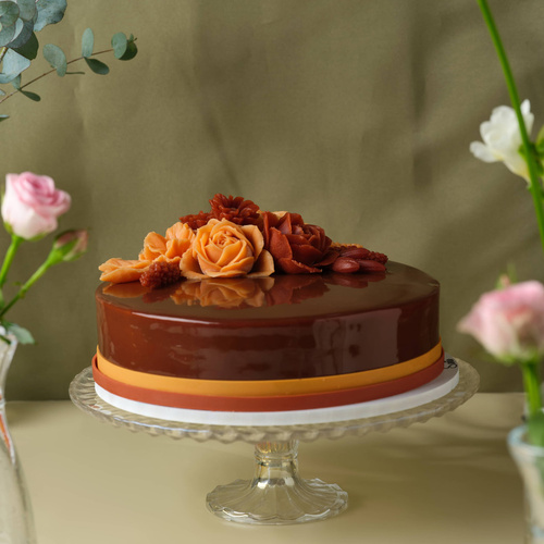 Шоколадно-банановый праздничный