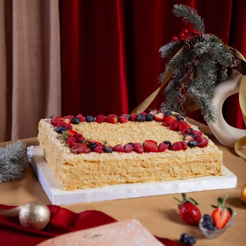 Наполеон прямоугольный праздничный Хайит