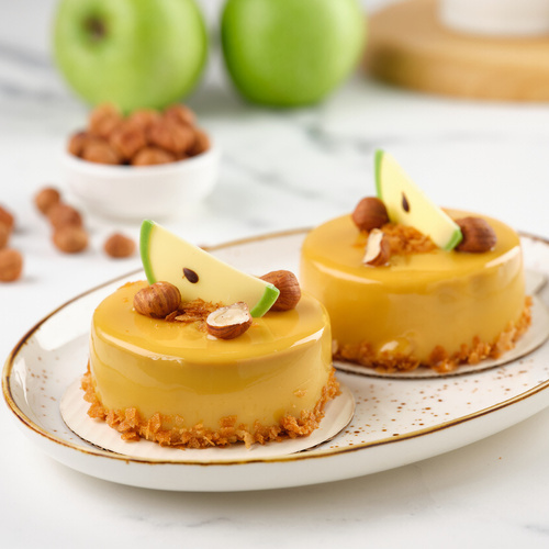 Pastry Hazelnut-apple