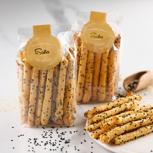 Cookie Sticks in packaging