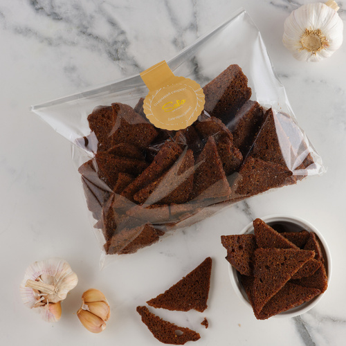 Сухарики чесночные