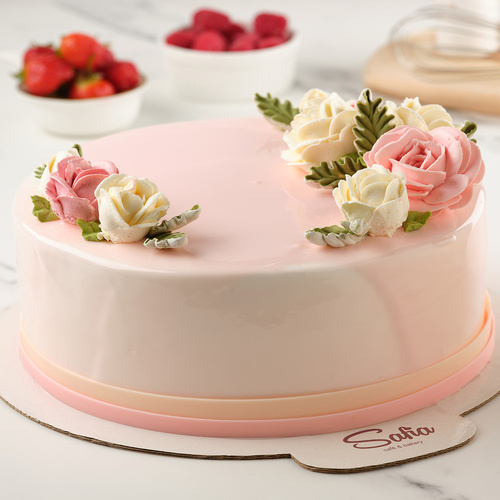 Торт Сафия оформленный