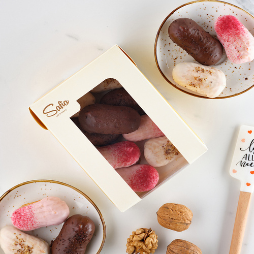 Мини эклеры Цветные в мини упаковке