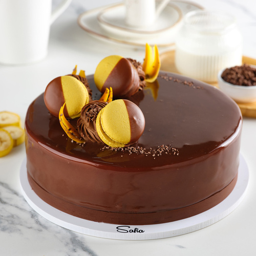 Торт Шоколадно-банановый