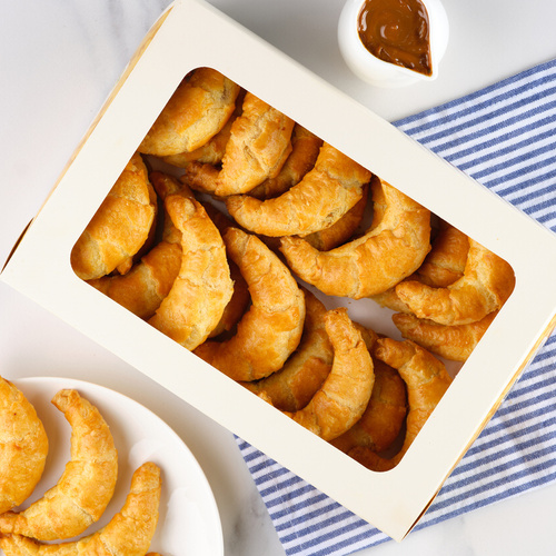 Печенье Рогалики со сгущенкой в упаковке