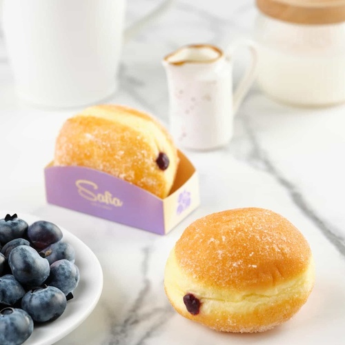 Берлинеры со смородиной